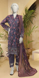 ALMEERAH-FLORAL – Unstitched 3 Piece Lawn Suit