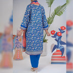 Avesta By KBC Fashion – 3-Piece Unstitched Printed Lawn Suit – (Blue)