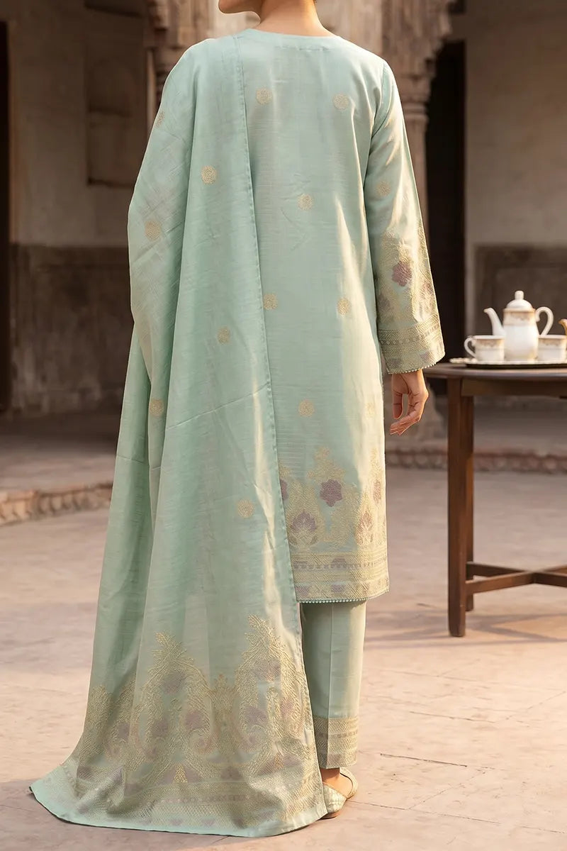 Zuni by KBC Fashion – Unstitched 3-Piece Lawn Suit (Sage Green)