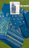 AREEBA EMAN – Unstitched 3PC Embroidered Lawn