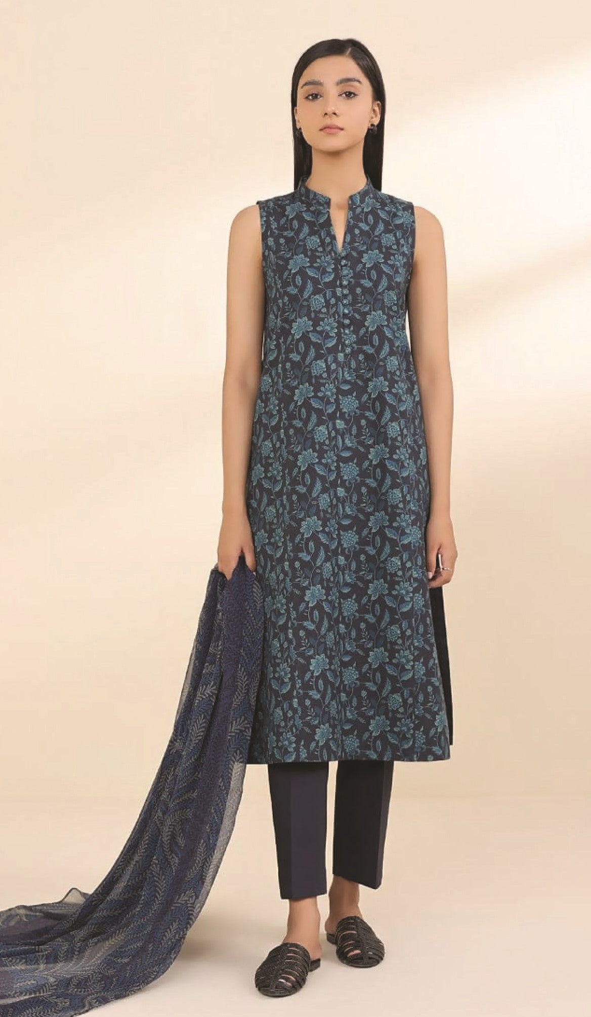 SAPPHIRE - Day to Day Unstitched 3-Piece Lawn