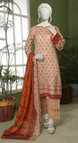 Luxuria By Almeerah | Embroidered 3 Piece Unstitched Suit