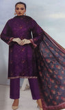 USMAN KASHIF MAHIR DORIA – 3 Piece Unstitched Lawn Suit – CHP-55
