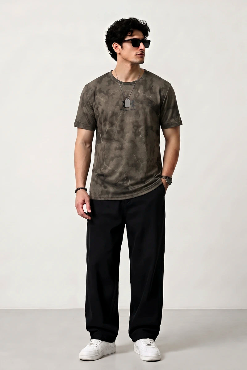 Under Armour Dri-Fit Round Neck T-Shirt – Olive