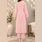Zebaish by KBC Fashion – 2-Piece Stitched Embroidered Lawn Suit – Pink