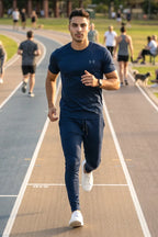 Men Performance Activewear Set (UA) - Navy Blue