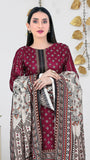 USMAN KASHIF MAHIR DORIA – 3 Piece Unstitched Lawn Suit – CHP-52