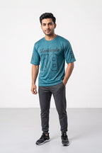 Fashion - Los Angels 78 Men’s Dry Fit Varsity T-Shirt (Teal)