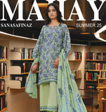 Sana Safinaz-MAHAY-3 Piece Unstitched Suit