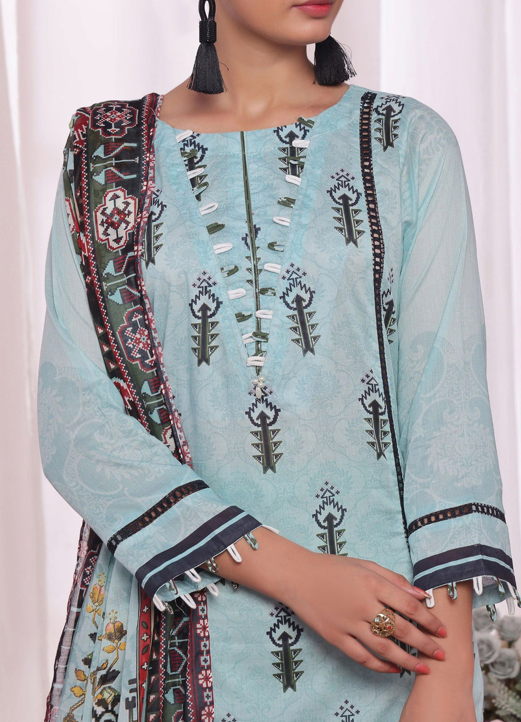 Ulfat by Anchal – 3 Piece Digital Lawn Printed Suit