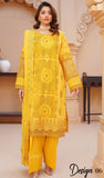 BAREEZA iZEL – Unstitched 3-Piece Embroidered Lawn Suit