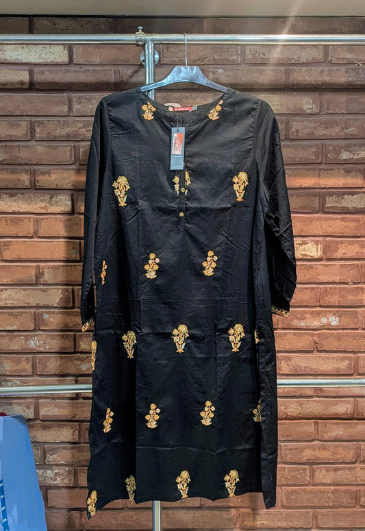Zellbury Embroidered Kurta