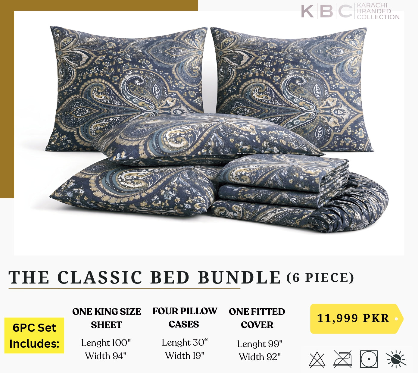Classic Bed Bundle (6-Piece)