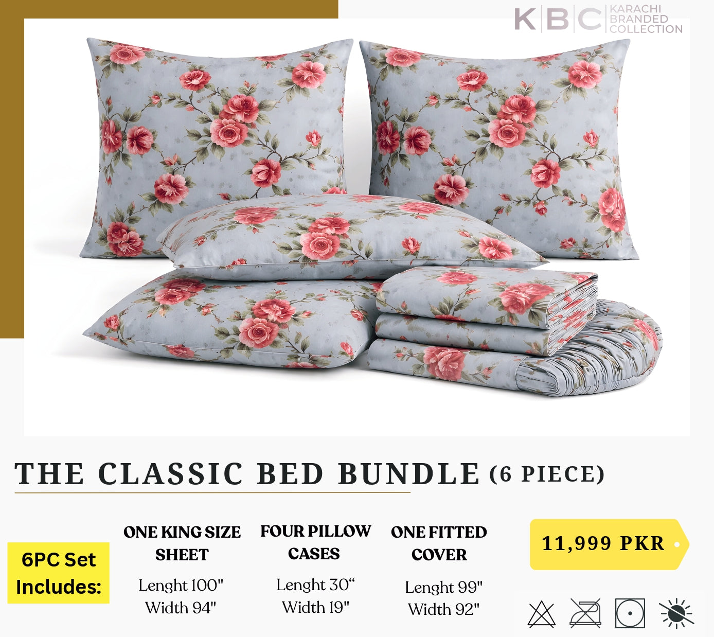 Classic Bed Bundle (6-Piece)