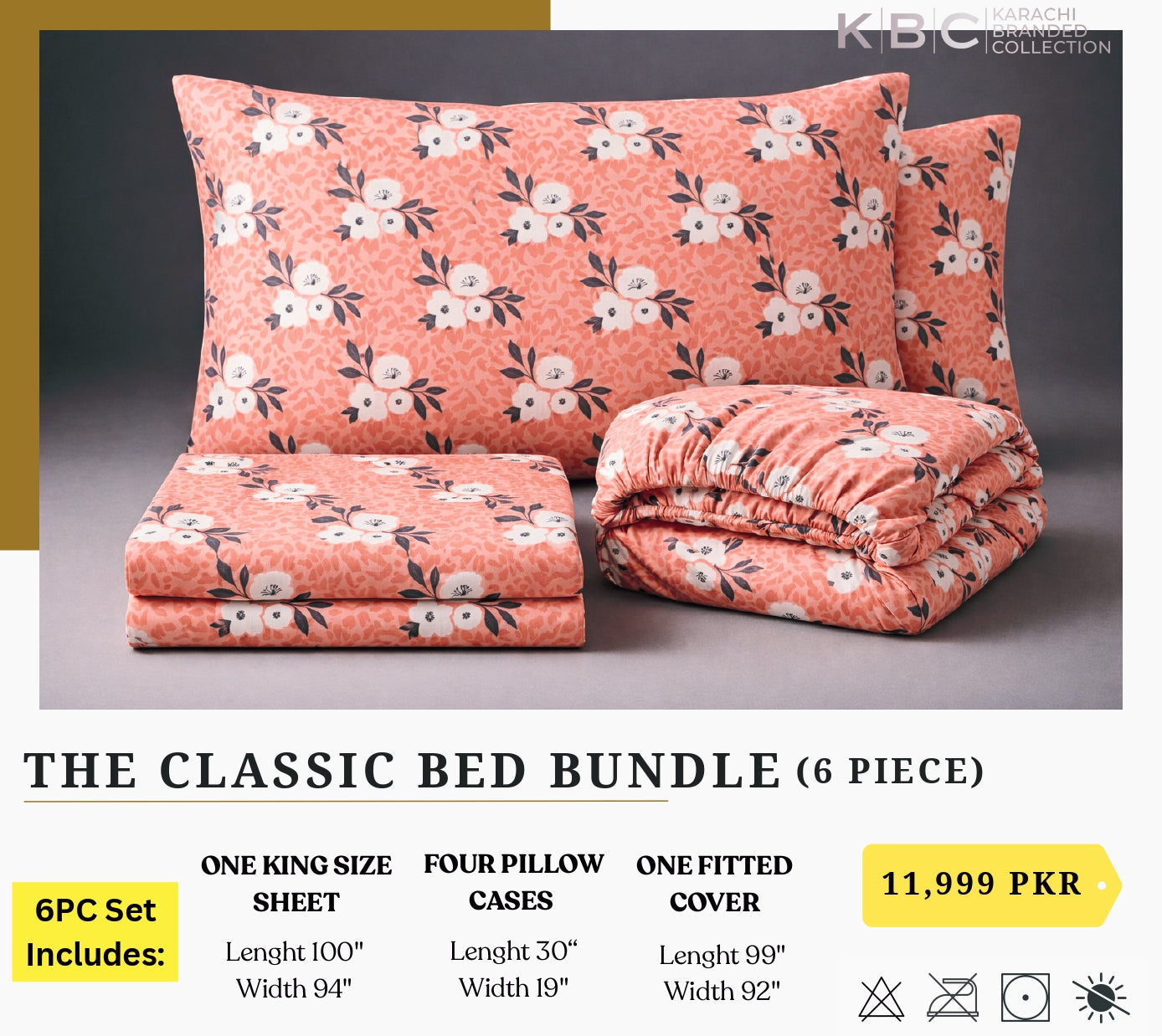 Classic Bed Bundle (6-Piece)
