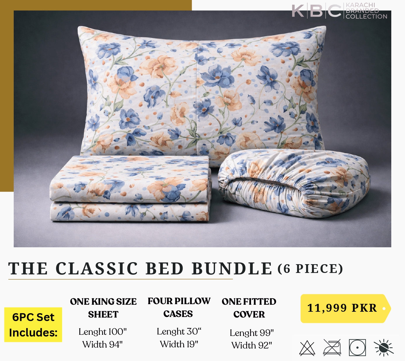 Classic Bed Bundle (6-Piece)