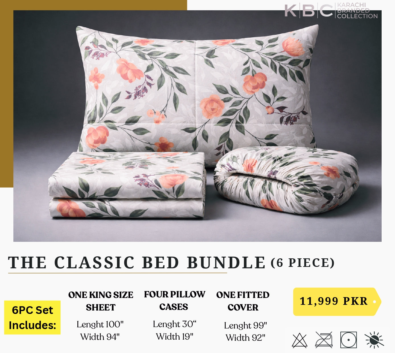 Classic Bed Bundle (6-Piece)