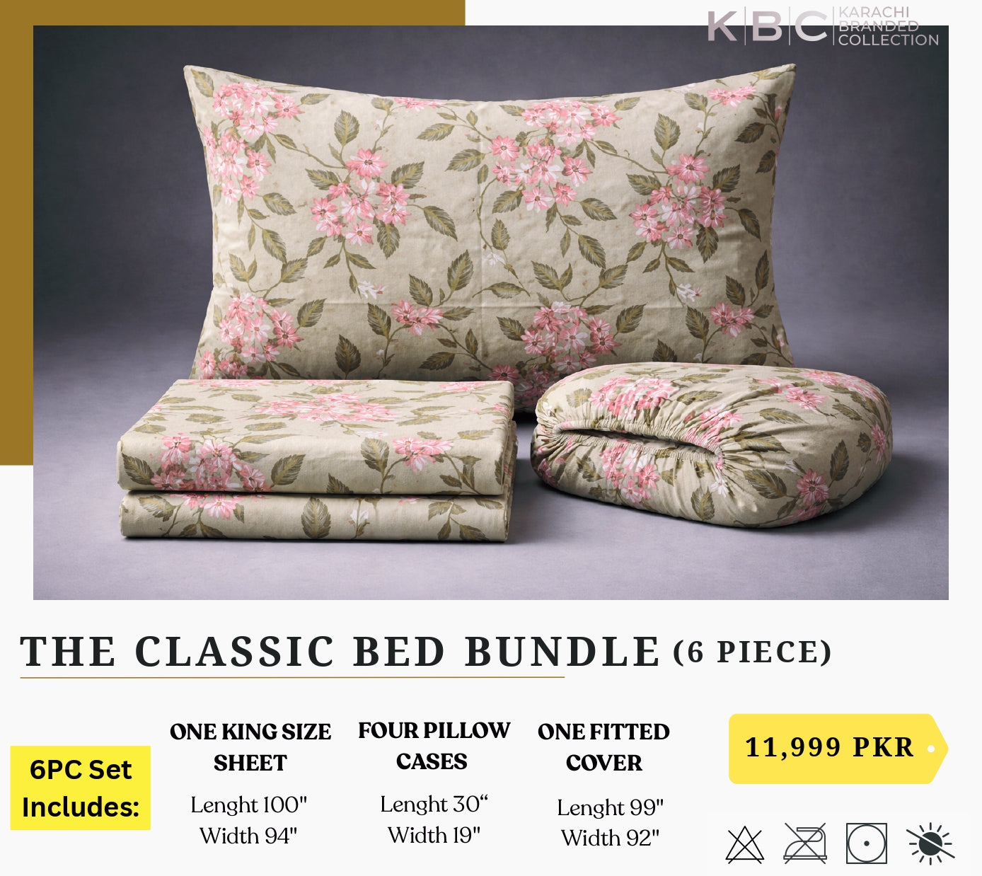 Classic Bed Bundle (6-Piece)