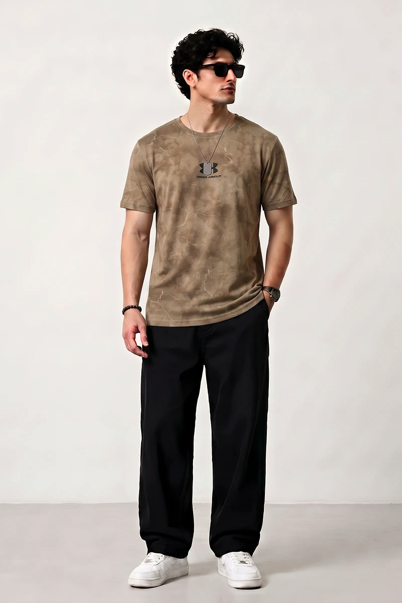 Under Armour Dri-Fit Round Neck T-Shirt – Khaki