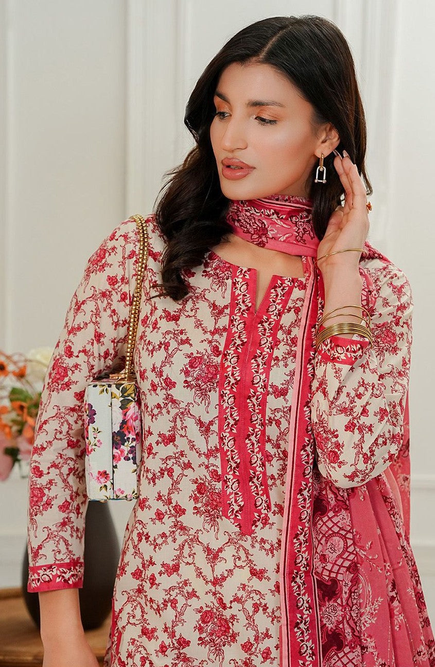 KAYSERIA – HUSN-3 Piece Unstitched Lawn Suit