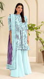 Nishat Unstitched 3 Piece Lawn Suit – Digital Elegance
