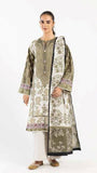 Ethnc 2 Piece Lawn – Unstitched Shirt & Dupatta