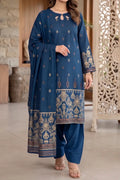 Zuni by KBC Fashion – Unstitched 3-Piece Lawn Suit (Steel Blue)