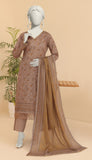 Almeerah Summer Bloom Lawn – Unstitched 3 Piece