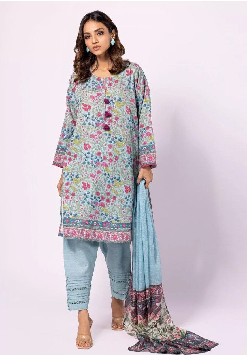 KHAADI – SIGNATURE EDITION | 3-Piece Printed Lawn Suit