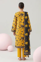 Nisha by Nishat Unstitched 3-Piece Lawn Collection (Honey Yellow)