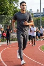 Men Performance Activewear Set (UA) - Grey