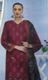 USMAN KASHIF MAHIR DORIA – 3 Piece Unstitched Lawn Suit – CHP-55