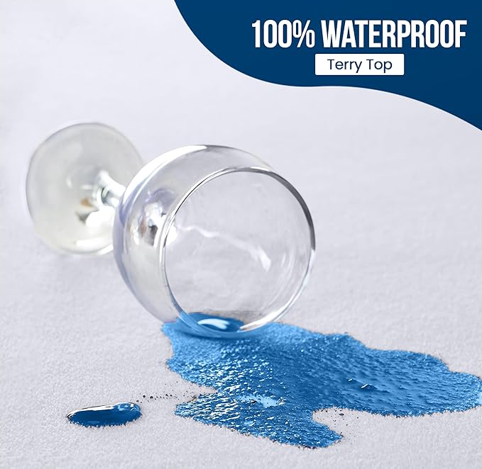 Waterproof Polyester Mattress Protector