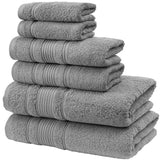 Export Lane Linen 6 & 10-Piece Cotton Towel