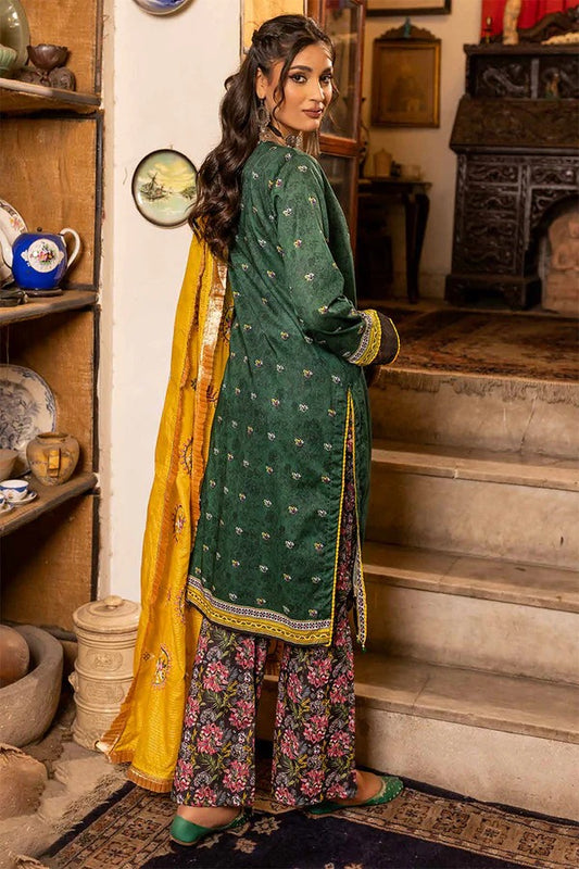 Usman Kashif – Rimal Vol 28 – Unstitched Embroidered 3-Piece Suit