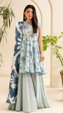 Nishat Unstitched 3 Piece Lawn Suit – Digital Elegance