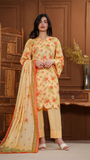 Rangeen by Meerab - Spring Summer 3-Piece Unstitched Lawn Suit
