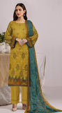 Usman Kashif – Diya Lawn Embroidered 3 Piece Suit