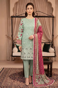 Rimal Vol 120 - 3 Piece Unstitched Embroidered Lawn Suit (Mint Sage)
