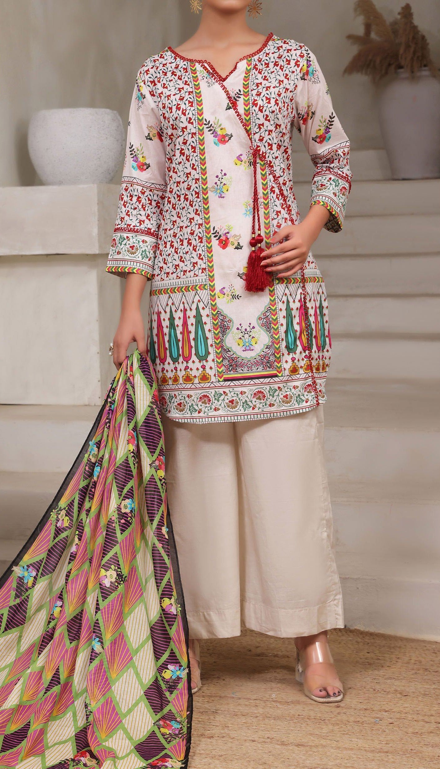 Pareesa by Anchal – 3 Piece Digital Lawn Printed Suit