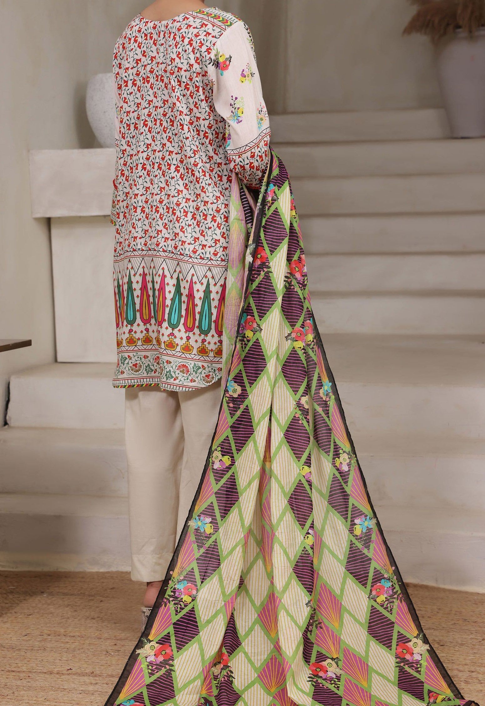 Pareesa by Anchal – 3 Piece Digital Lawn Printed Suit