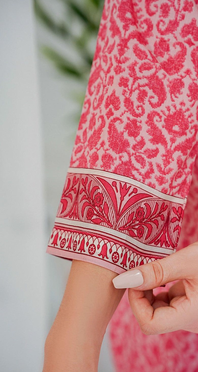 KAYSERIA – HUSN-3 Piece Unstitched Lawn Suit