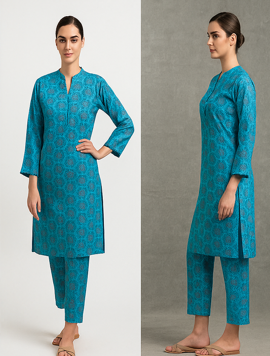 Sapphire 2-Piece Lawn Suit (Shirt + Trouser)