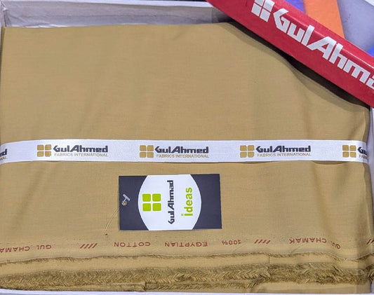 Gul Ahmed Unstitched Egyptian Cotton Fabric