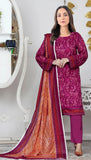 USMAN KASHIF MAHIR DORIA – 3 Piece Unstitched Lawn Suit – CHP-51