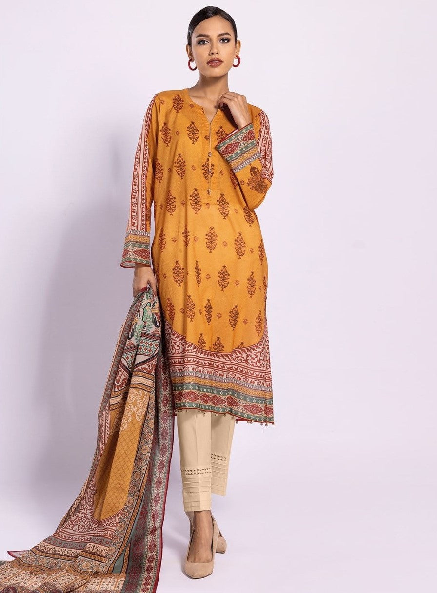 KHAADI – SIGNATURE EDITION | 3-Piece Printed Lawn Suit