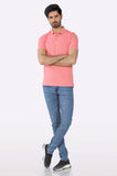 Diners Jacquard Collar Polo T-Shirt