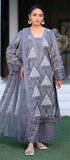 JOHRA ASHNOOR – Unstitched 4-Piece Chikankari Lawn Suit