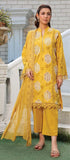 JOHRA ASHNOOR – Unstitched 4-Piece Chikankari Lawn Suit