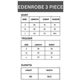 Edenrobe 3-Piece Stitched Lawn Suit – Elegant Everyday Wear